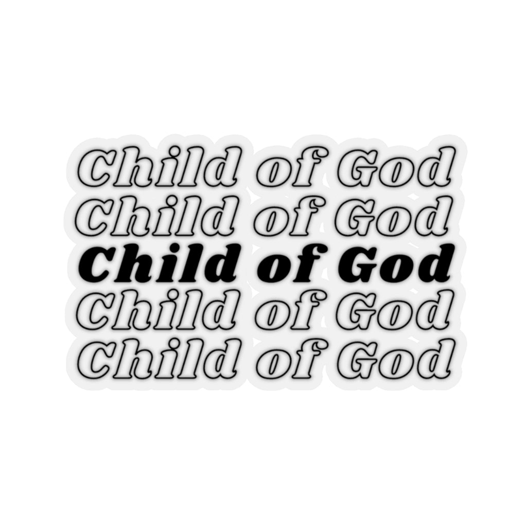 Child Of God Christian Sticker