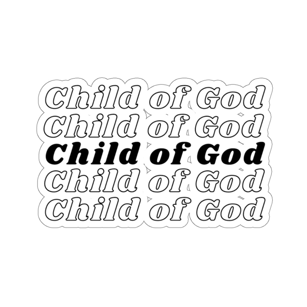 Child Of God Christian Sticker