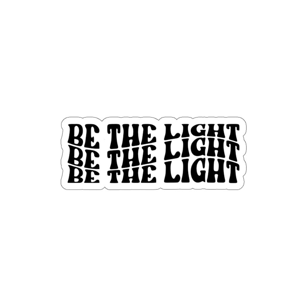 Be The Light Christian Die-Cut Stickers