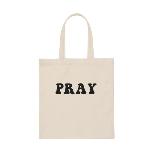 Pray Christian Tote Bag